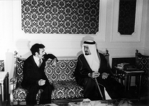 الرياض: يلتقي العاهل السعودي الملك خالد بن عبدالعزيز 05-12-1978