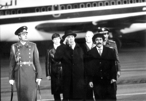 موسكو: يلتقي الرئيس الروسي ليونيد برجنيف 26-10-1981
