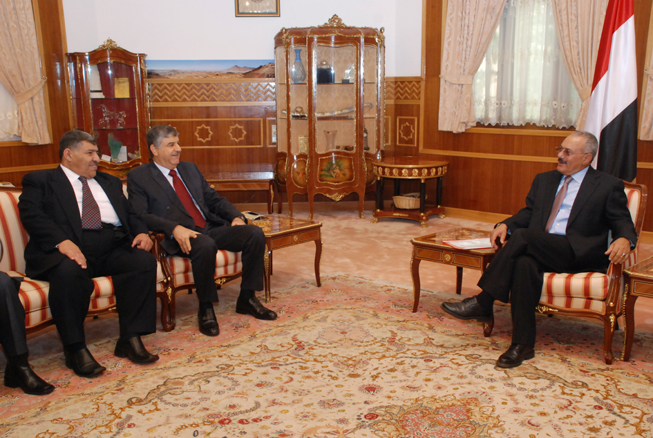 فخامة الرئيس يتسلم أوراق اعتماد سفير جمهورية العراق، أسعد علي ياسين خلف السامرائي، 03-10-2010
