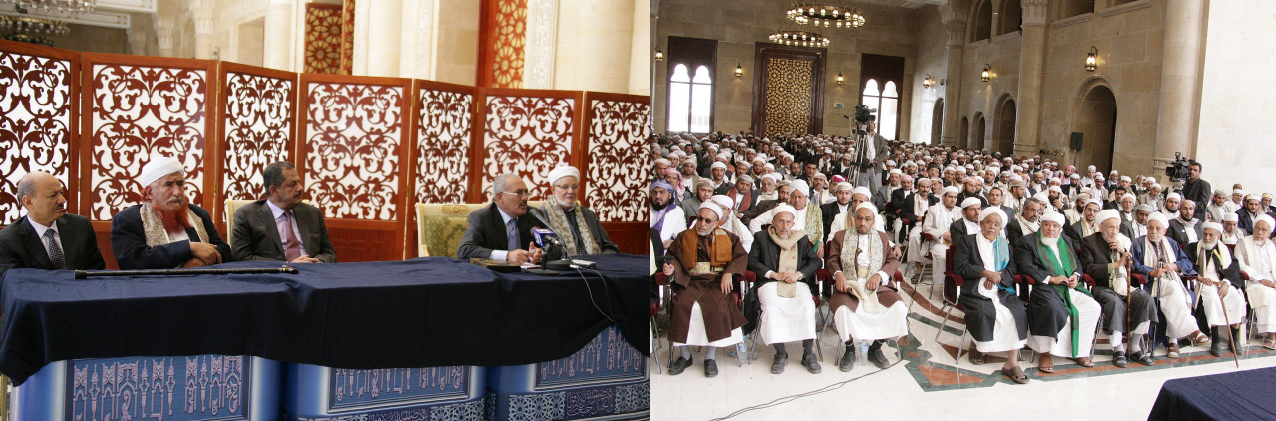 فخامة الرئيس يلتقي أصحاب الفضيلة العلماء في جمعية علماء اليمن