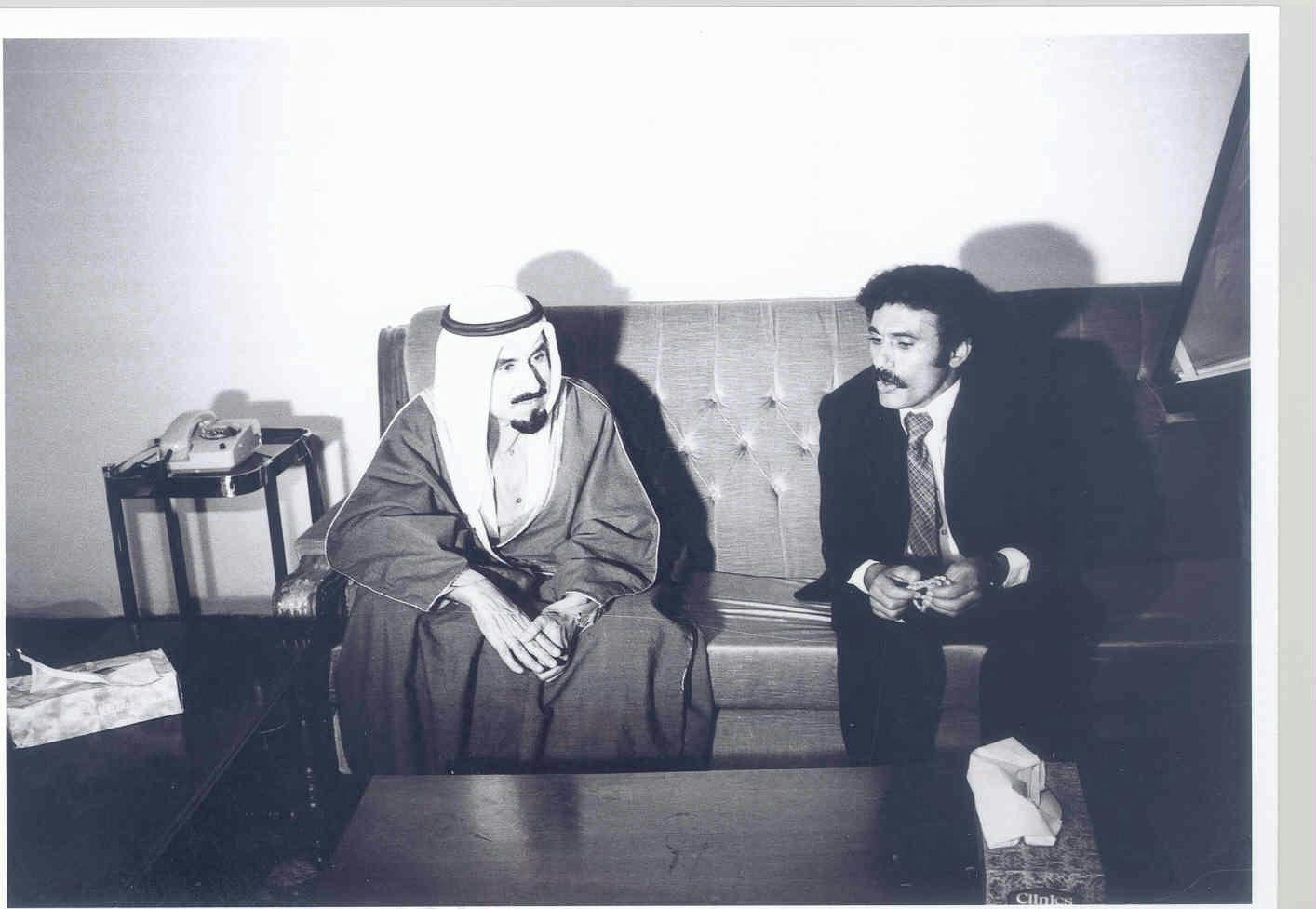 زيارة جابر الأحمد الصباح امير دولة الكويت 31-01-1981م