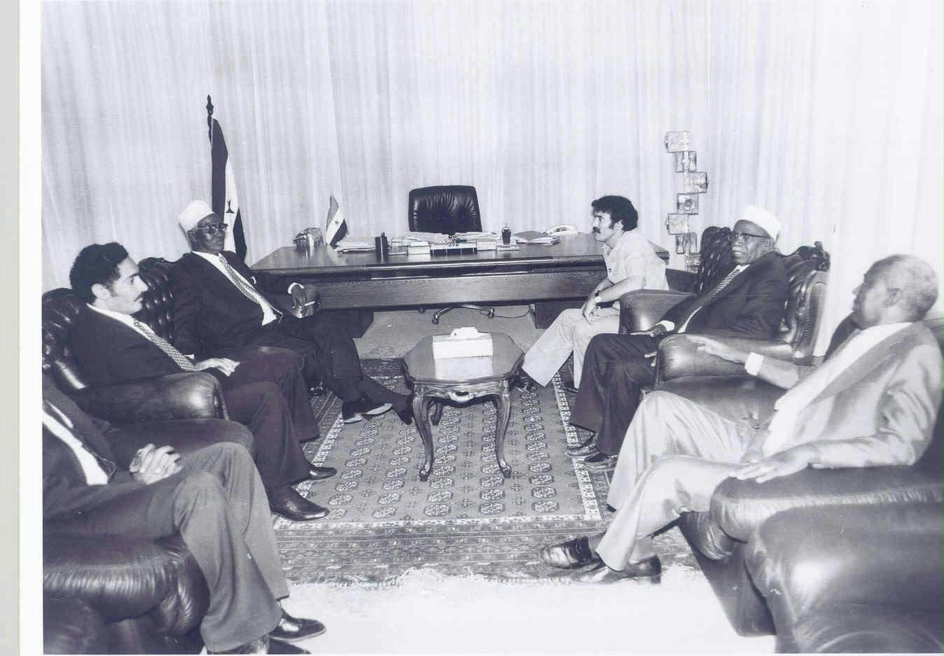 زيارة حسن جوليد رئيس جمهورية جيبوتي 09-09-1981م