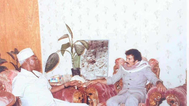 زيارة حسن جوليد رئيس جمهورية جيبوتي 23-04-1983م