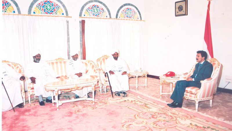 زيارة الصادق المهدي رئيس وزراء السودان 22-09-1988م