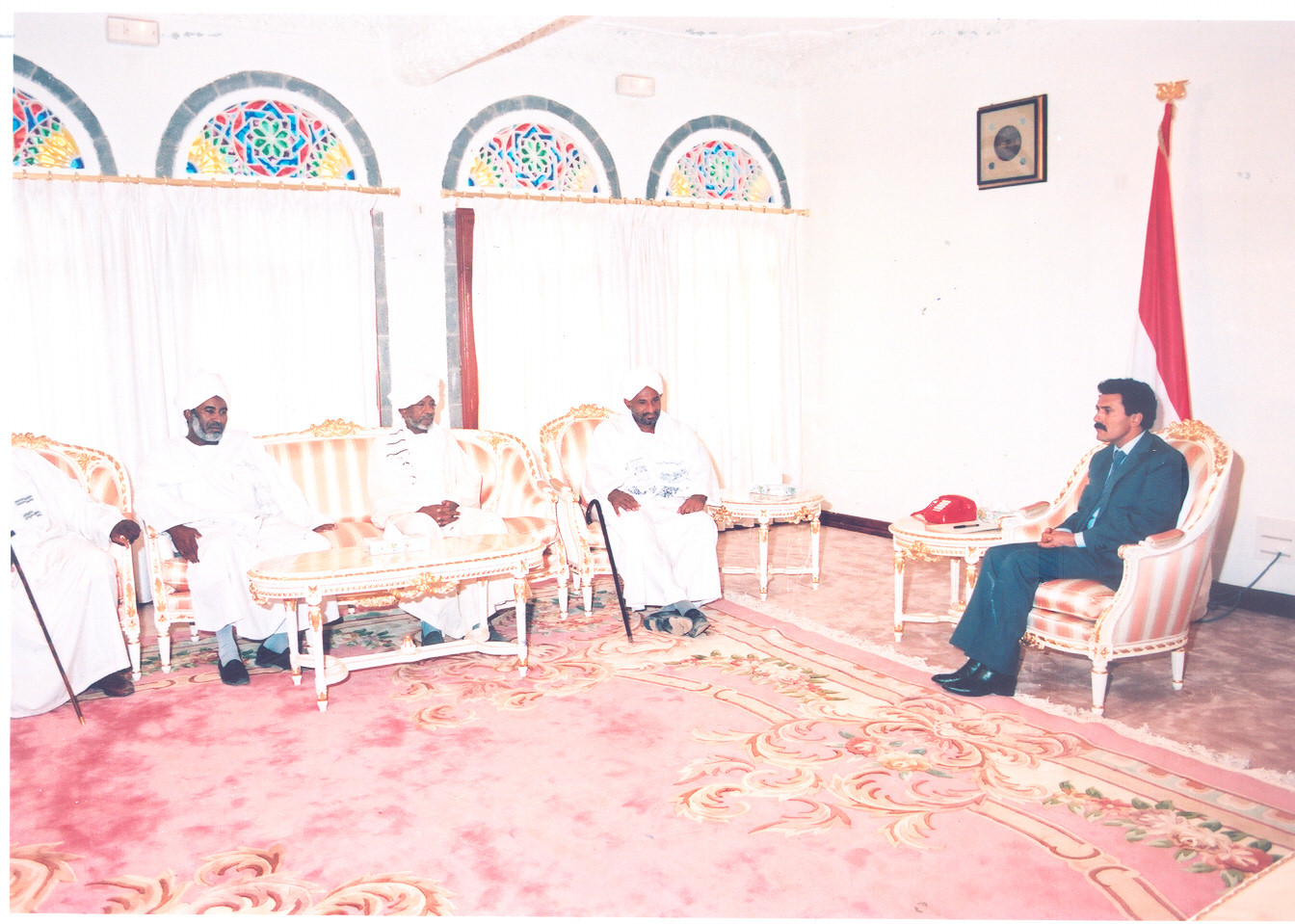 زيارة الصادق المهدي رئيس وزراء السودان 22-09-1988م