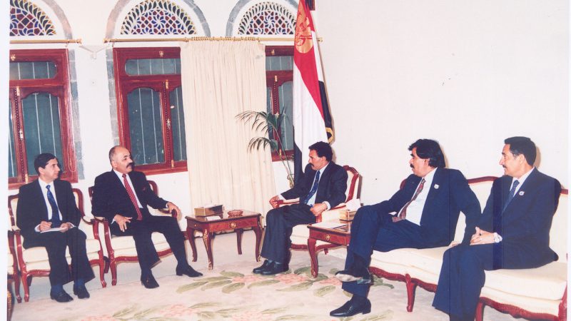 زيارة طه ياسين رمضان نائب الرئيس العراقي 22-05-1991م