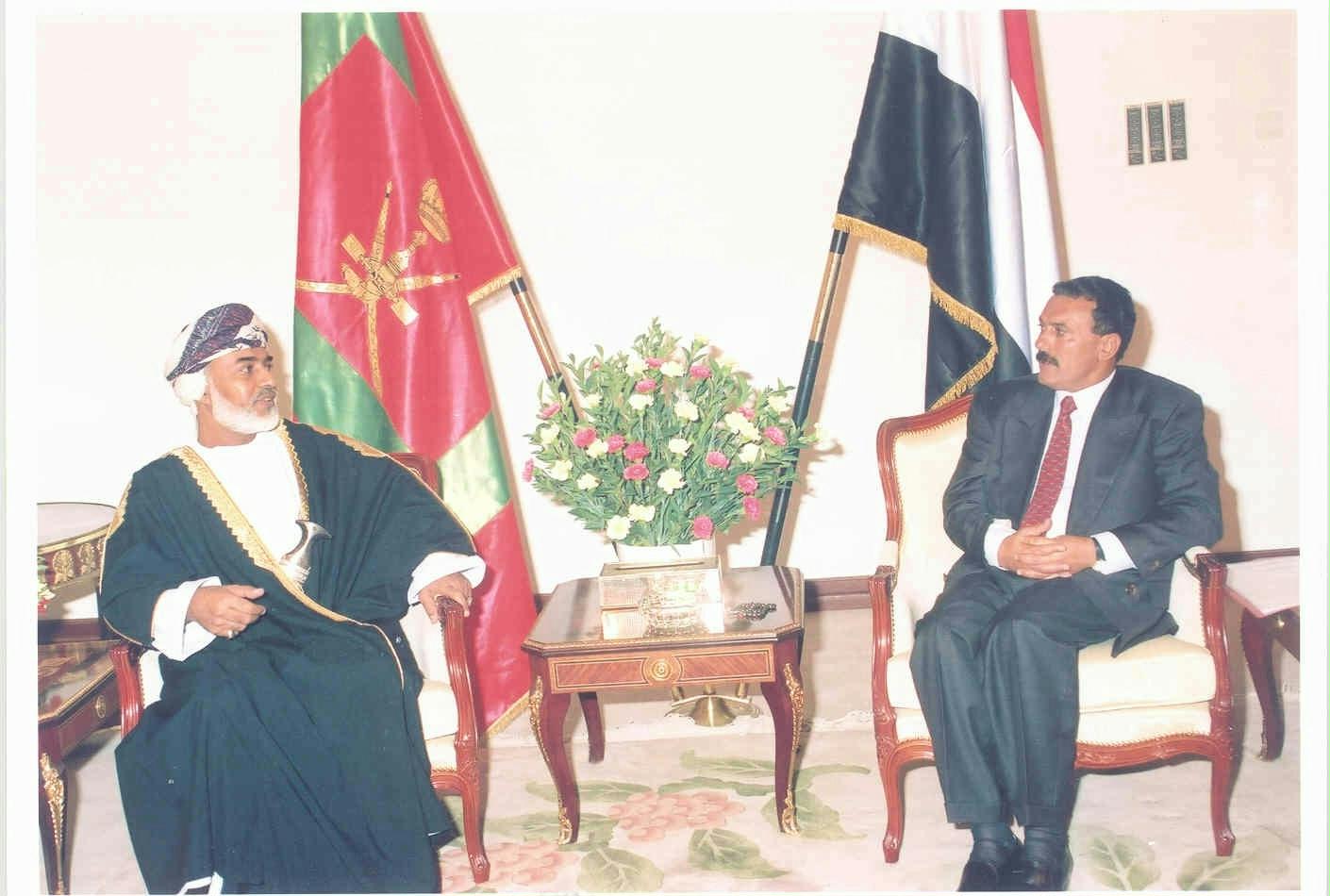زيارة السلطان قابوس بن سعيد سلطان سلطنة عمان 02-10-1993م