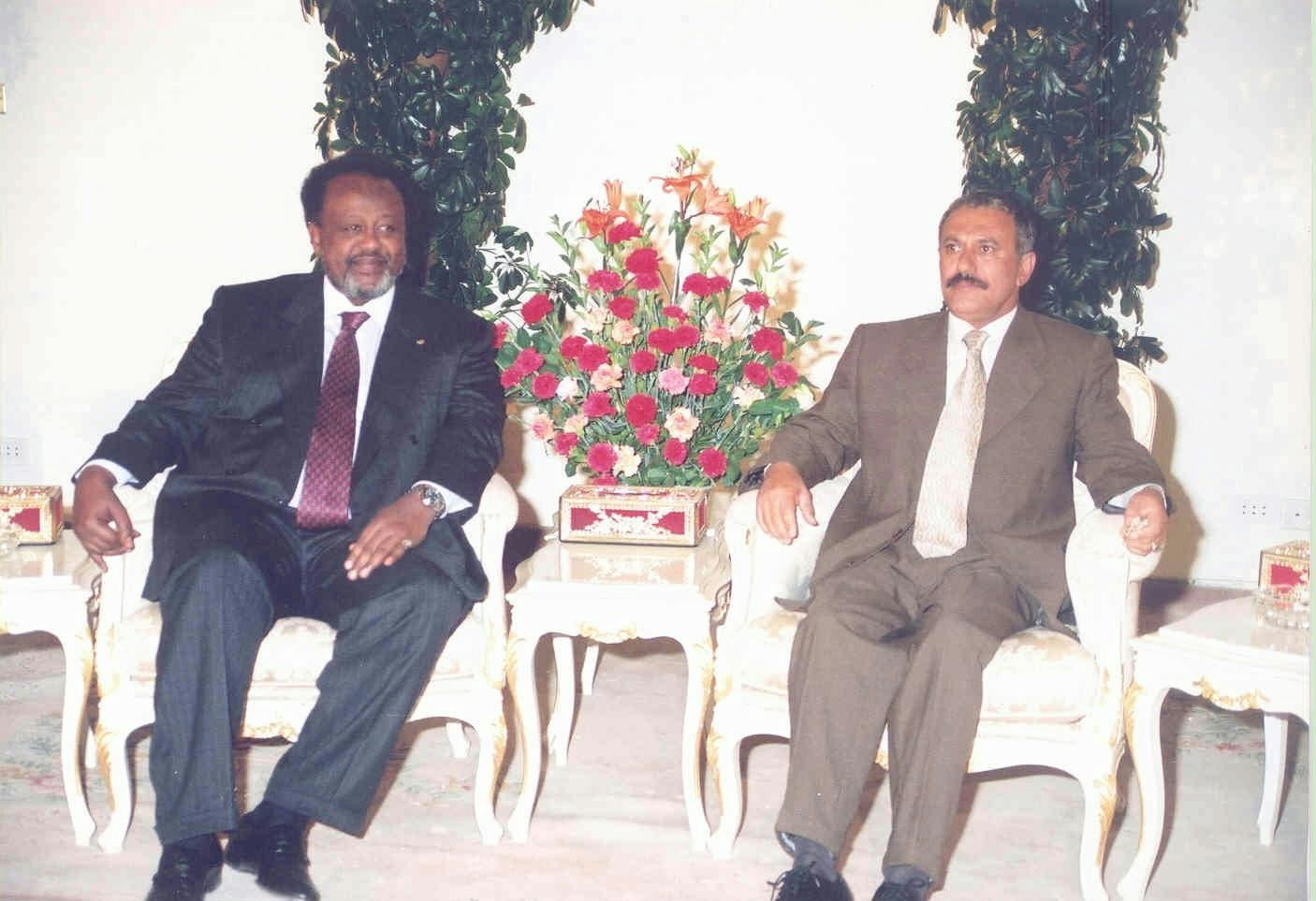 زيارة إسماعيل عمر جيلة رئيس جمهورية جيبوتي 15-01-2000م