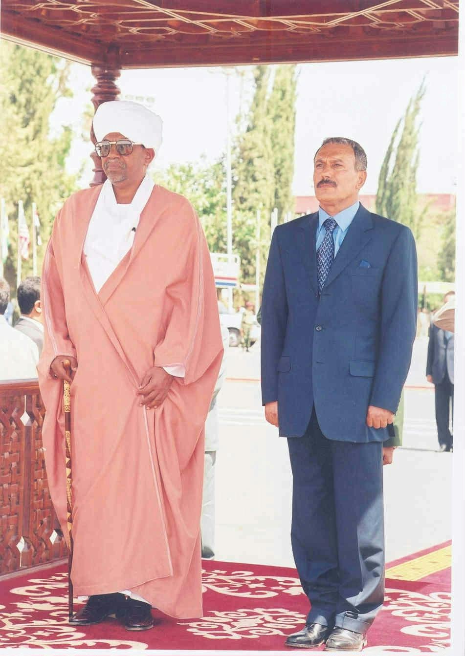 زيارة عمر حسن البشير رئيس جمهورية السودان 21-05-2000م