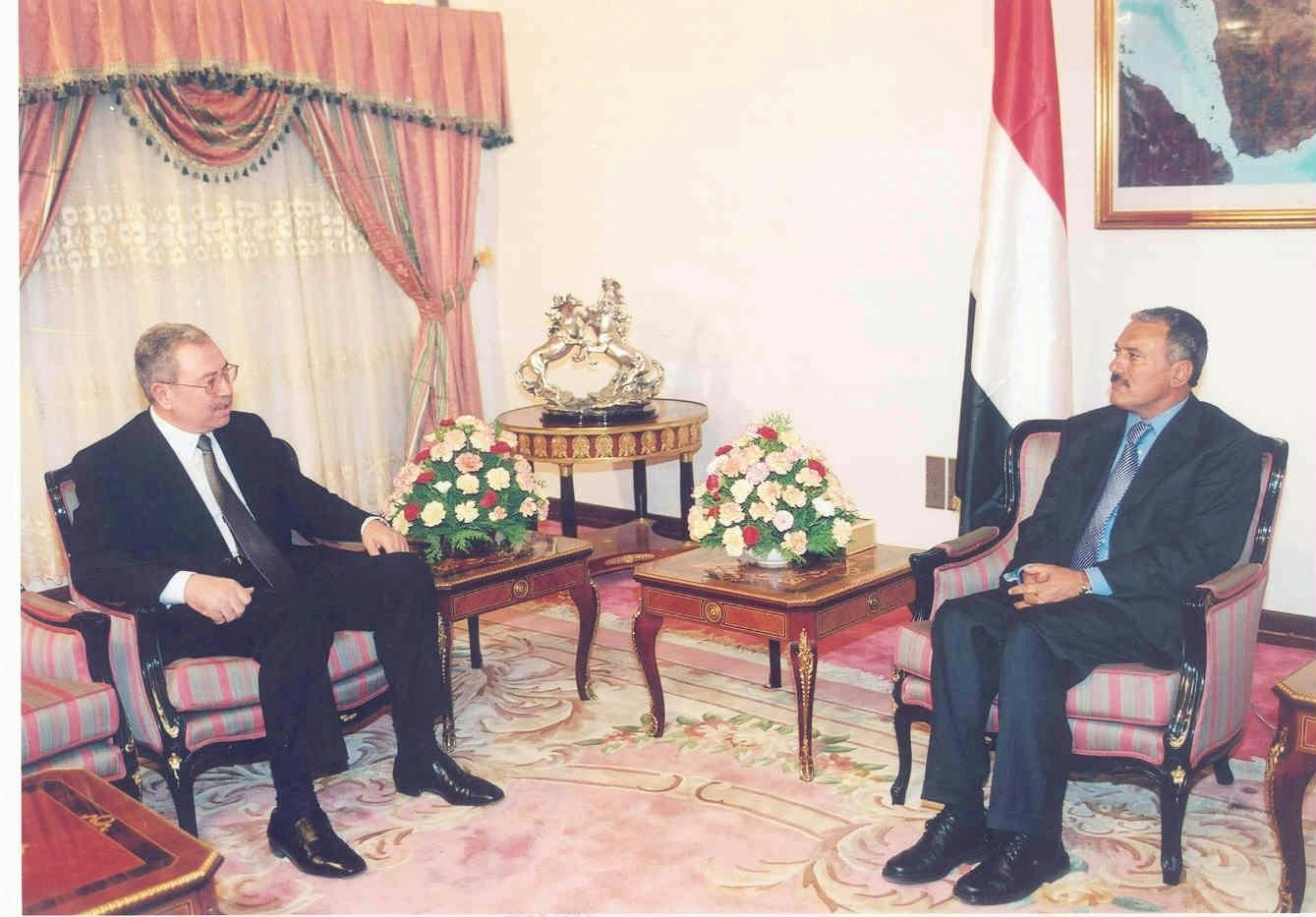 زيارة علي أبو الراغب رئيس وزراء الأردن 09-10-2002م