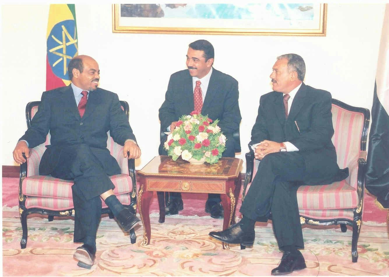 زيارة ميليس زيناوي رئيس الوزراء الإثيوبي 13-10-2002م