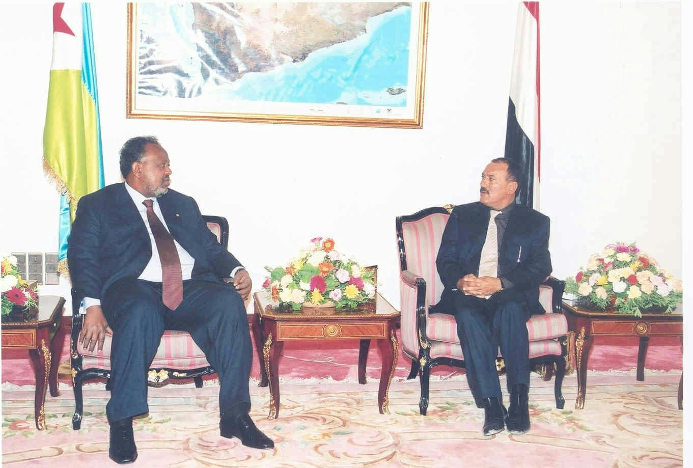 زيارة اسماعيل عمر جيله رئيس دولة جيبوتي 16-06-2003م