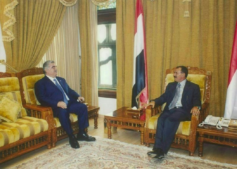 زيارة رفيق الحريري رئيس ورزاء لبنان 27-07-2004م